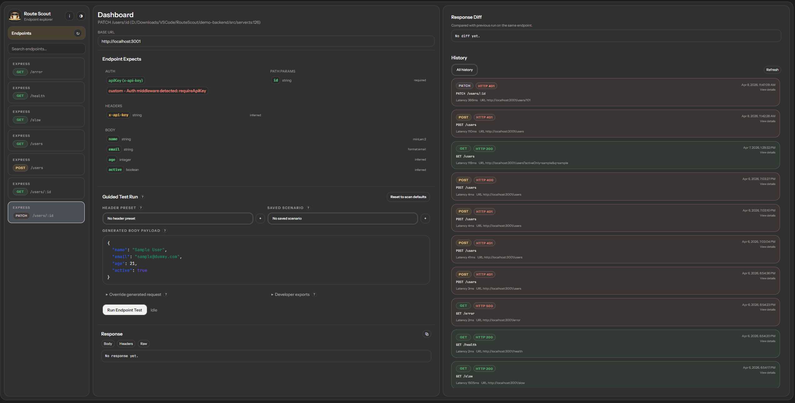 RouteScout preview